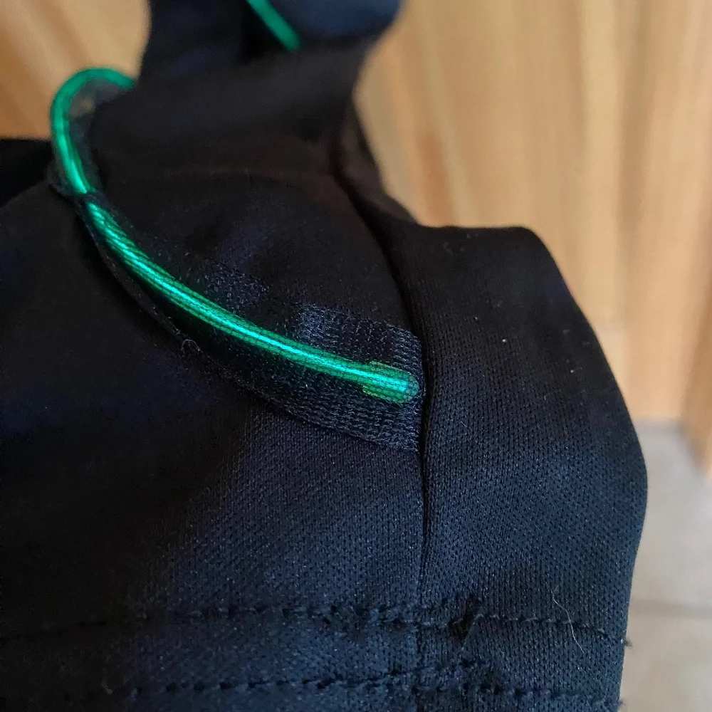 Chasing Fireflies Neon Invisible Stick Figure Halloween Costume Size 12 - Picture 14 of 16